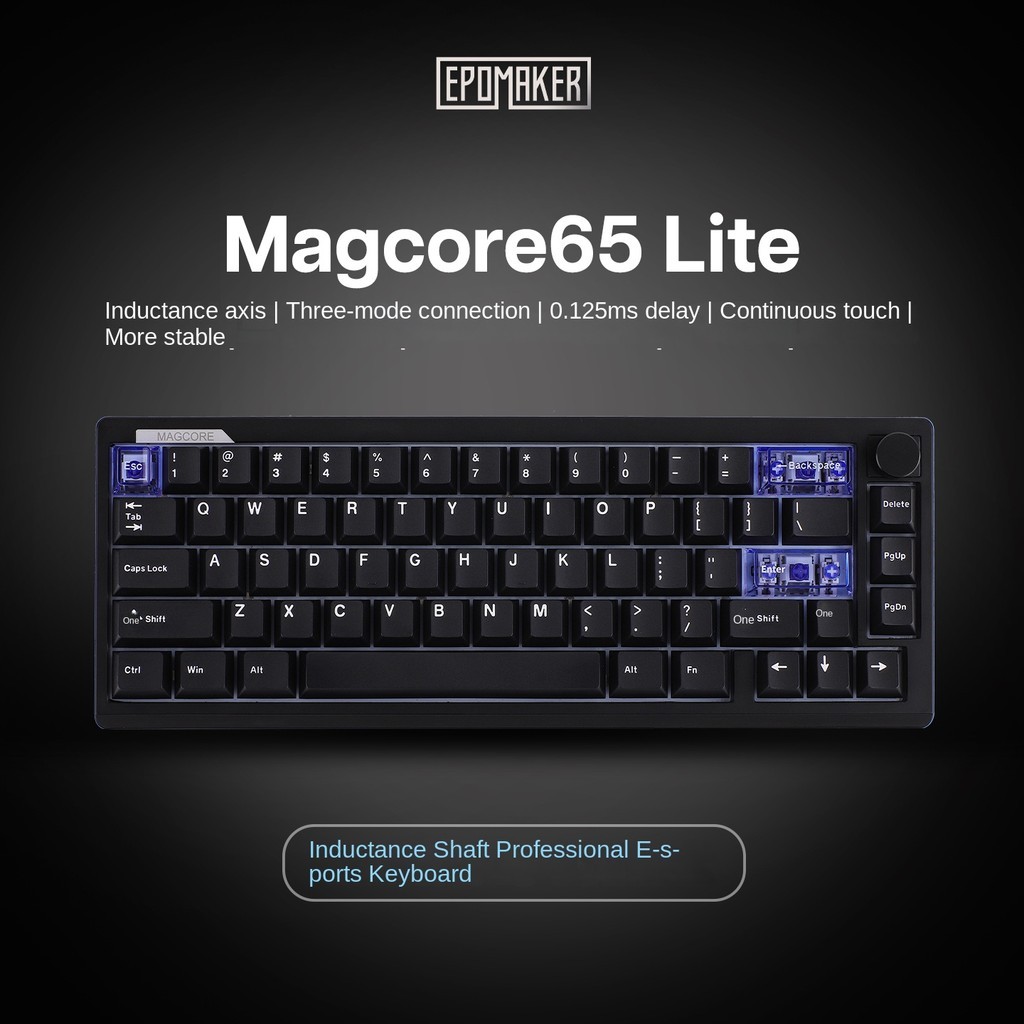 EPOMAKER Magcore65 Lite Three mode inductive switch game mechanical ...