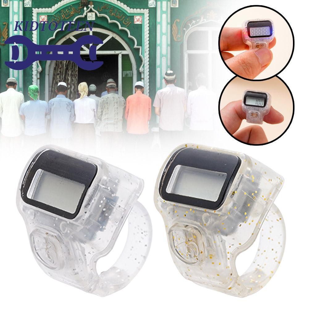Finger Counter W/ Compass Islamic Tasbih Digital Led Clicker Resettable ...