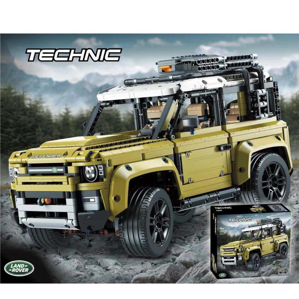 TECHNIC LAND ROVER DEFENDER BUILDING BLOCKS (2110) | Shopee Malaysia