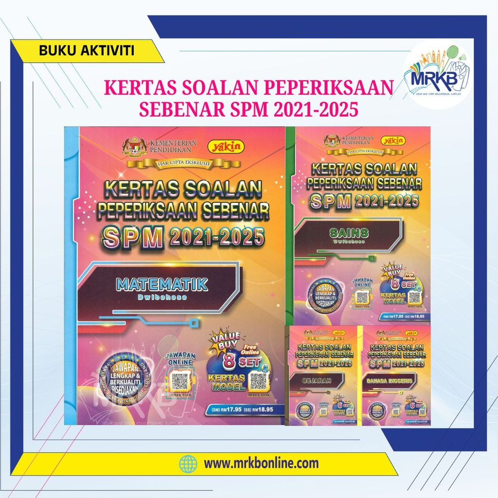 MRKB Bookstores, Online Shop | Shopee Malaysia