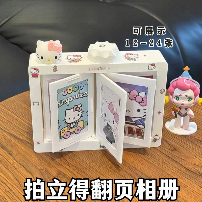 2025 New Polaroid Flip Photo Album 3D Rotating Photo Frame Display ...