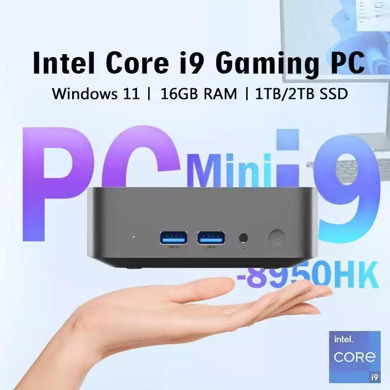 Local warranty Portable Mini PC Gamer Intel Core i9 8950HK Windows 11 ...