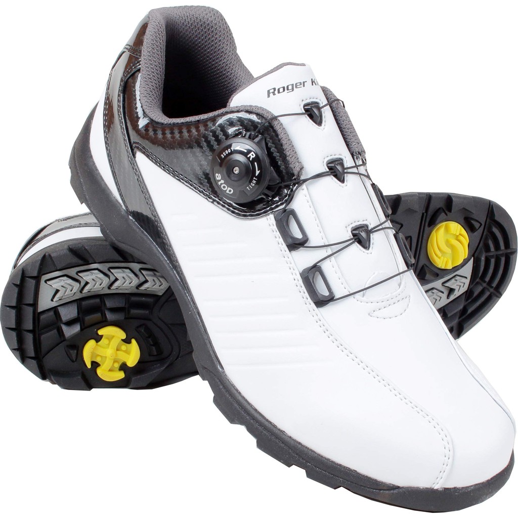 ATOP Dial Roger King Spikeless Golf Shoes Hirota Golf Wide 4E RK-08 ...