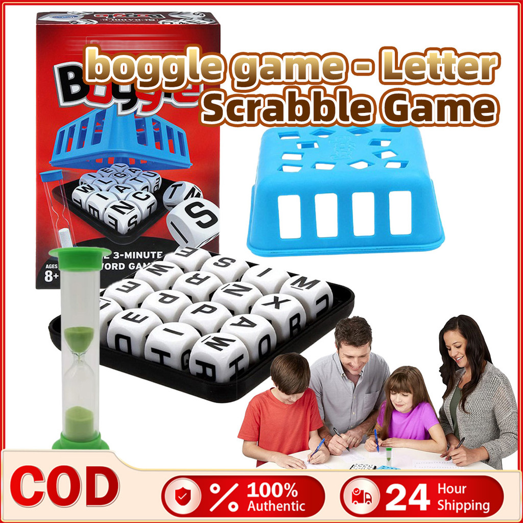 Boggle Board Game Intellect game Classic Junior English Word Search ...