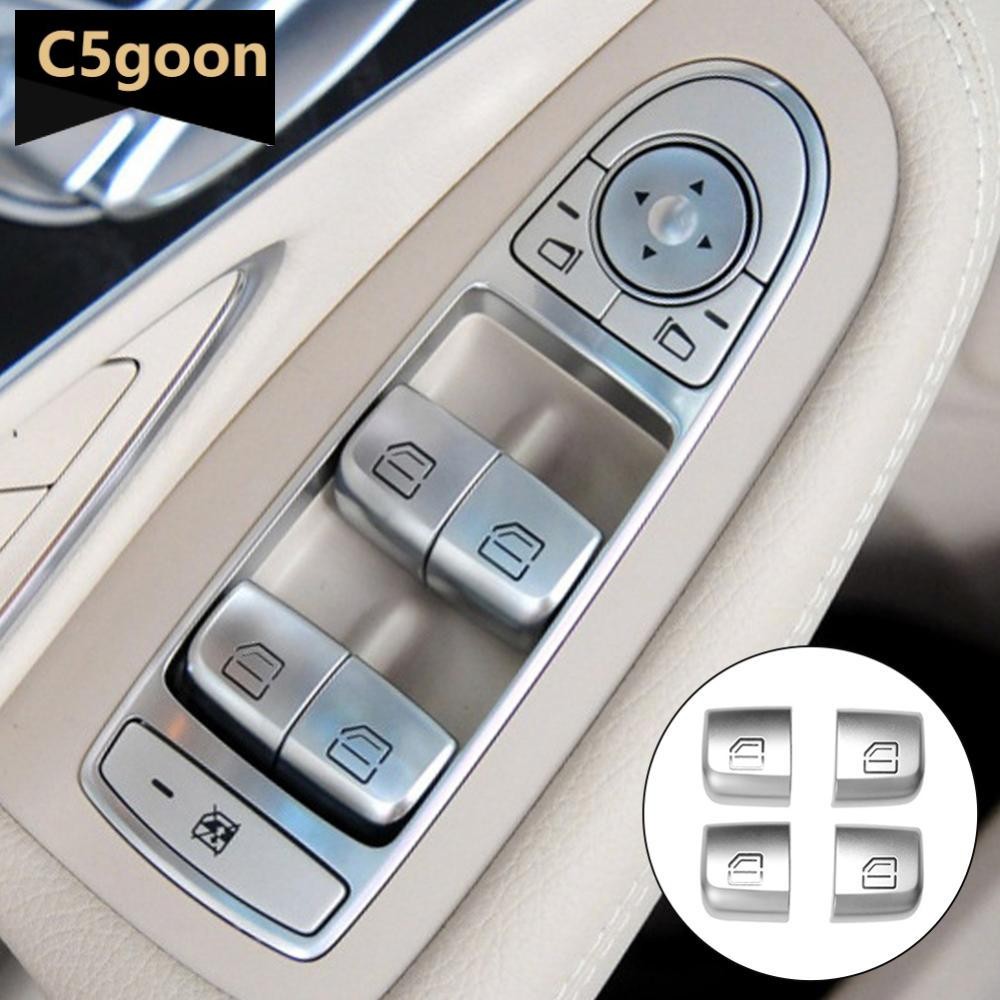 C5GOON Car Master Passenger Door Window Switch Button Cover Cap ...