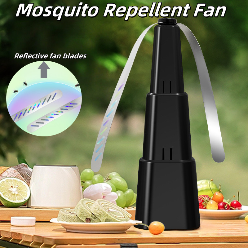 Mosquito Repellent Fan Automatic Outdoor Fly Bug Repeller Food ...