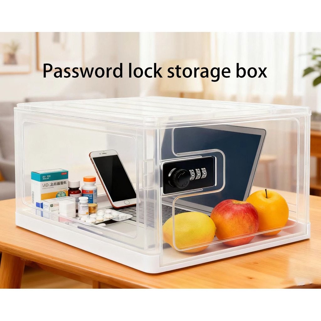 Medicine Box with Combination Lock,Lock boxes for Medication Safe ...