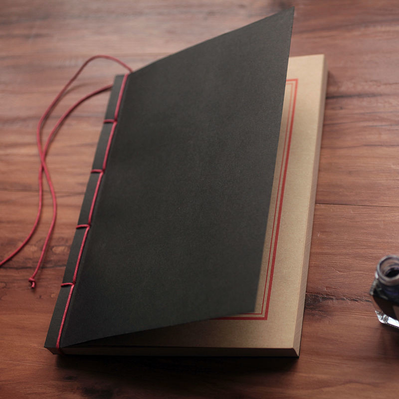 Gaya Kuno Lapan Aksara Buku Kertas Surat Buku Nota Retro Gaya Cina ...