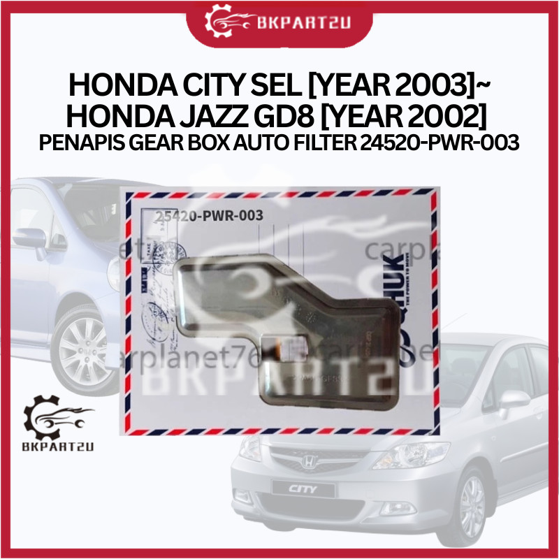 HONDA CITY SEL [YEAR 2003]~ HONDA JAZZ GD8 [YEAR 2002] PENAPIS GEAR BOX ...