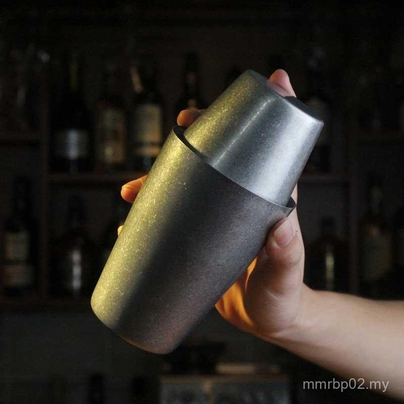 304 Pengocok Koktel Keluli Tahan Karat dengan Pangkalan Boston Shaker ...