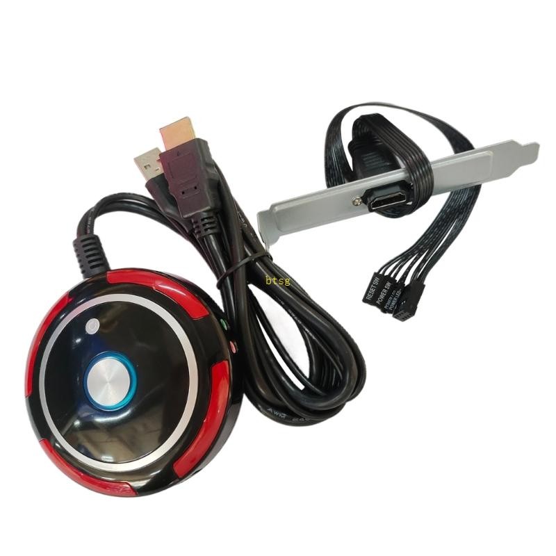 BT User Friendly Desktop PC Switches with Two USB and Audios Port ...