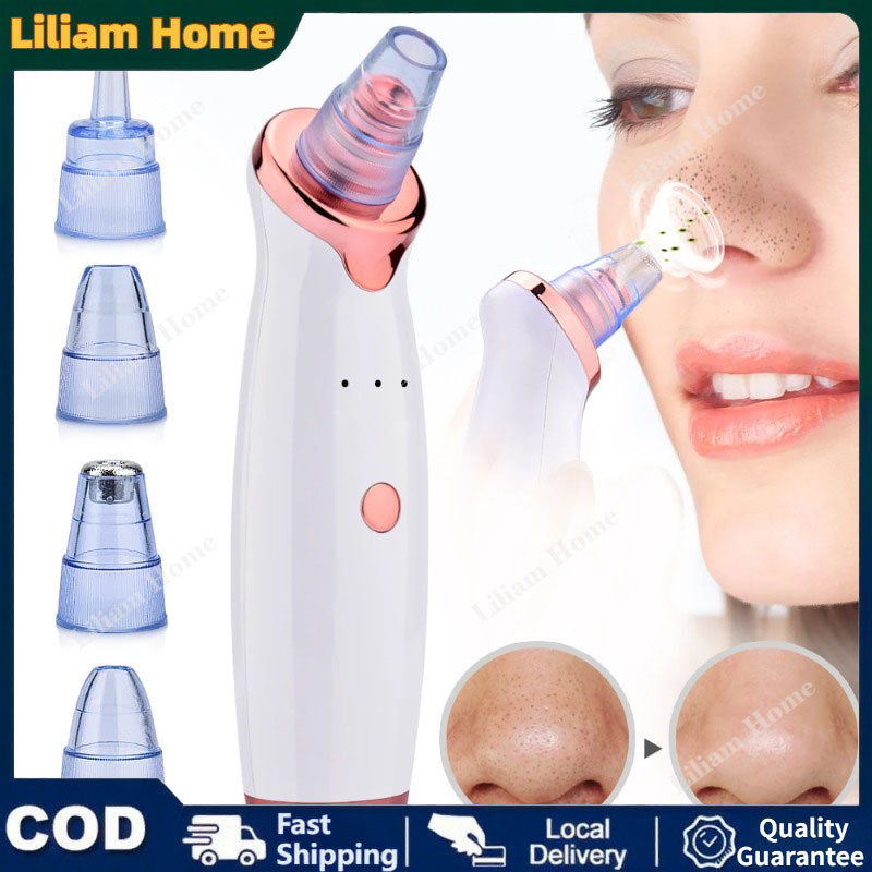 Electric Facial Blackhead Remover Vacuum Pore Cleaner Acne Cleanser ...