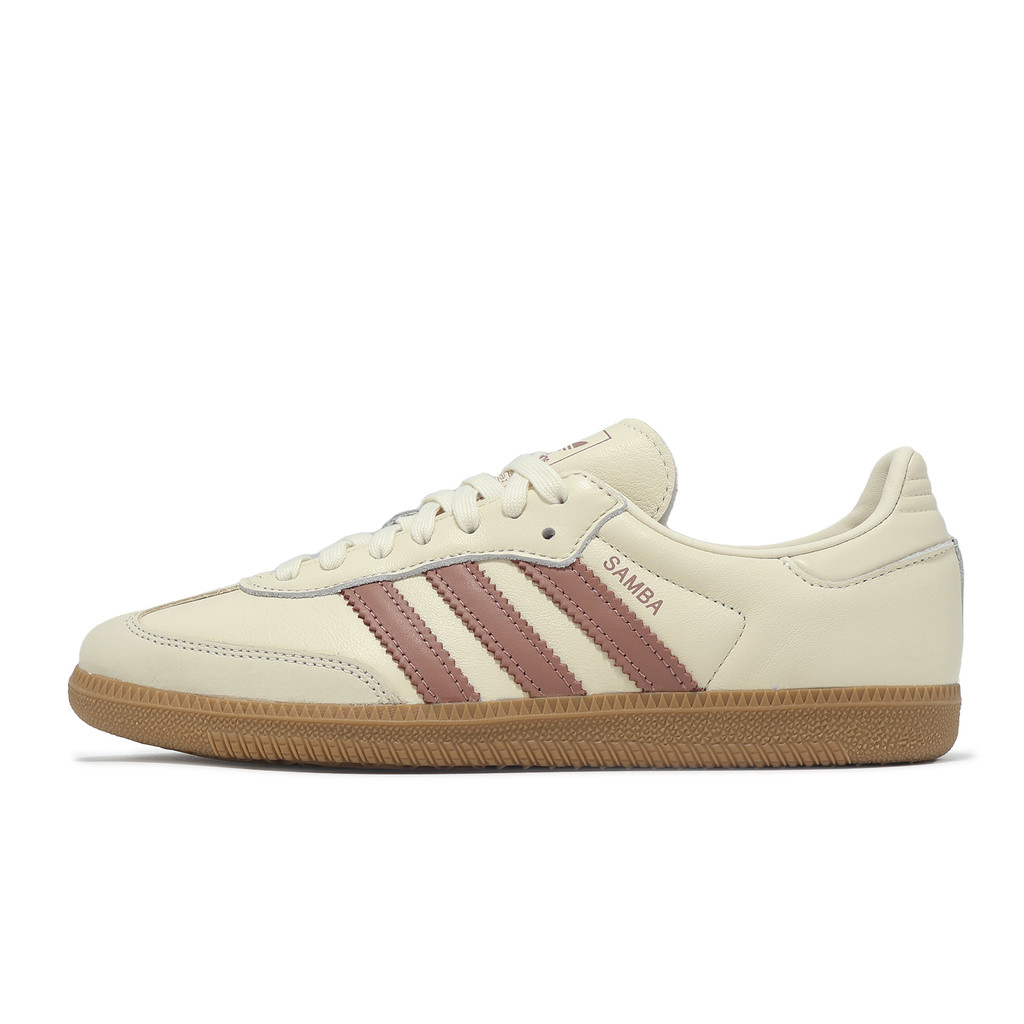 adidas Casual Shoes Samba OG W Women's Cream White Orange Brown German ...