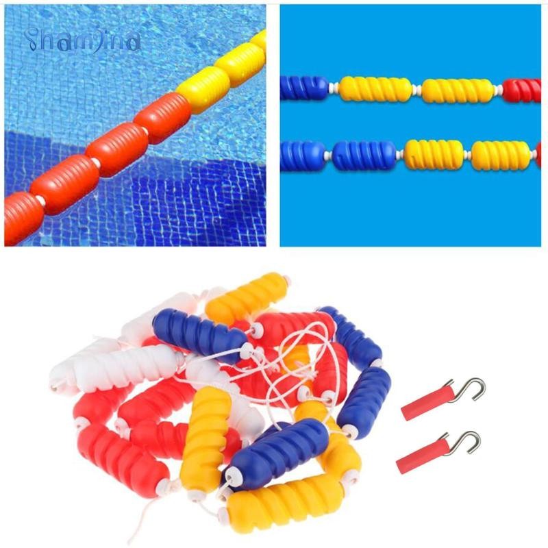 [Shamjina] Pool Safety Rope Float Set, Swimming Lane Separation ...