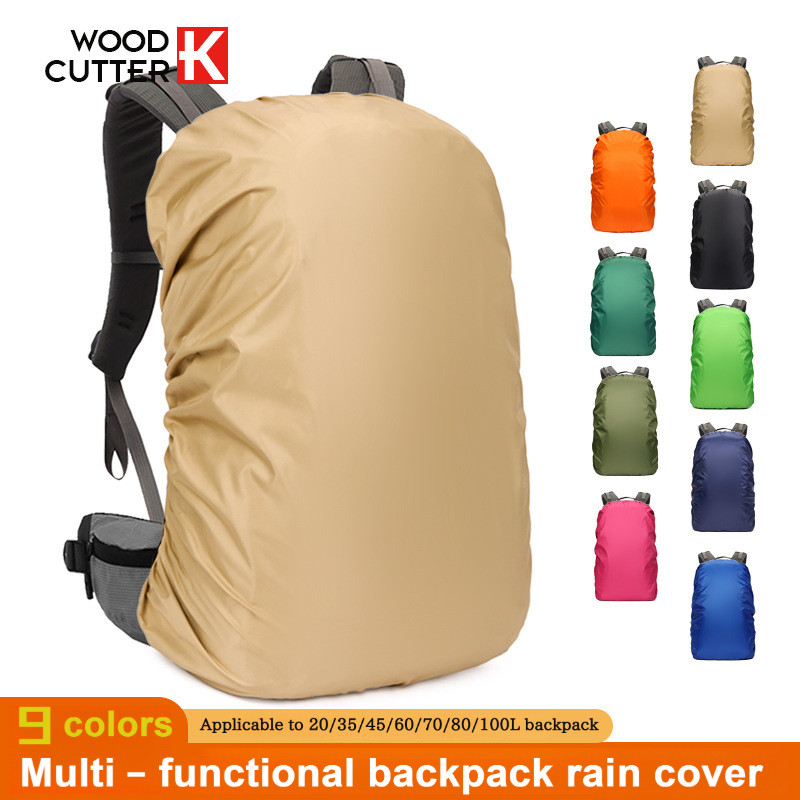 20L-100L Backpack Rain Cover Outdoor Hiking Mountaineering Backpack  Waterproof Equipment Dust Cover | Shopee Malaysia