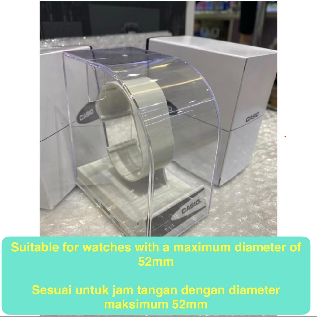 1PC CASIO QUALITY C STAND CLEAR BOX | Shopee Malaysia