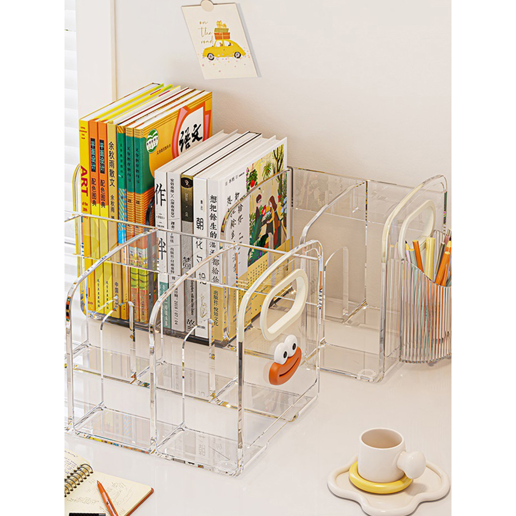 book stand rak barang serbaguna Rak buku desktop Rak penyimpanan meja ...