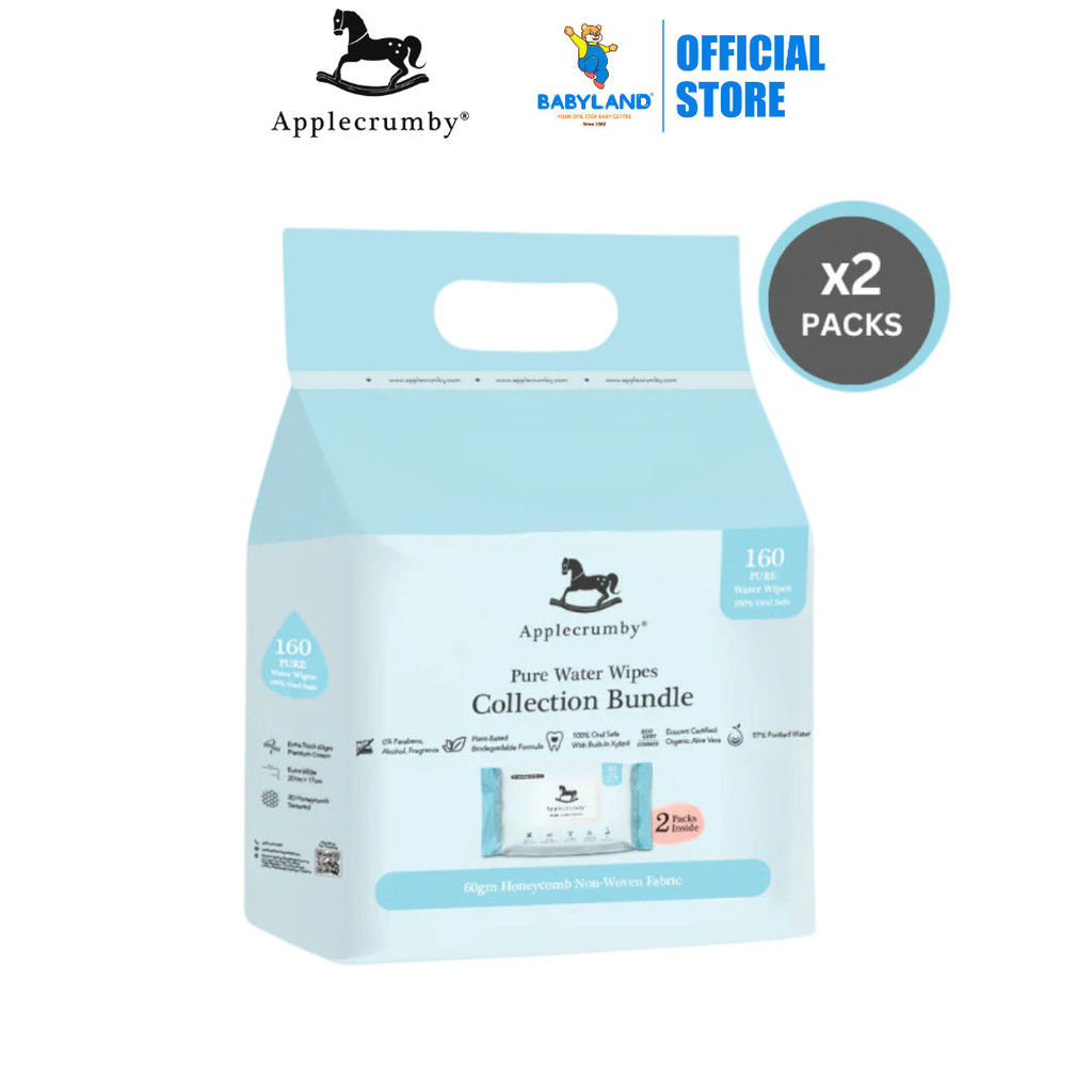 Applecrumby Premium Pure Water Wipes main image 0