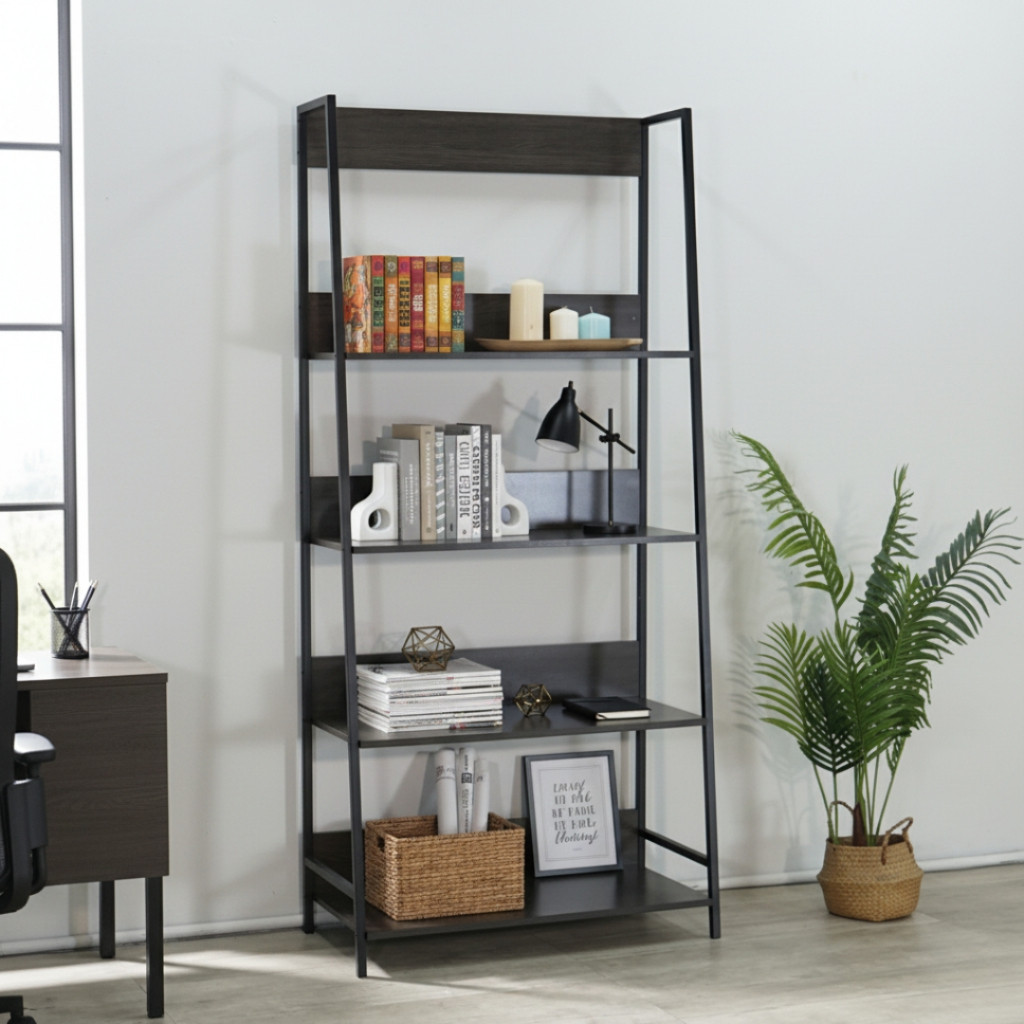 Furniture Mart NORMAD Ladder shaped book shelf display rack perabot ...