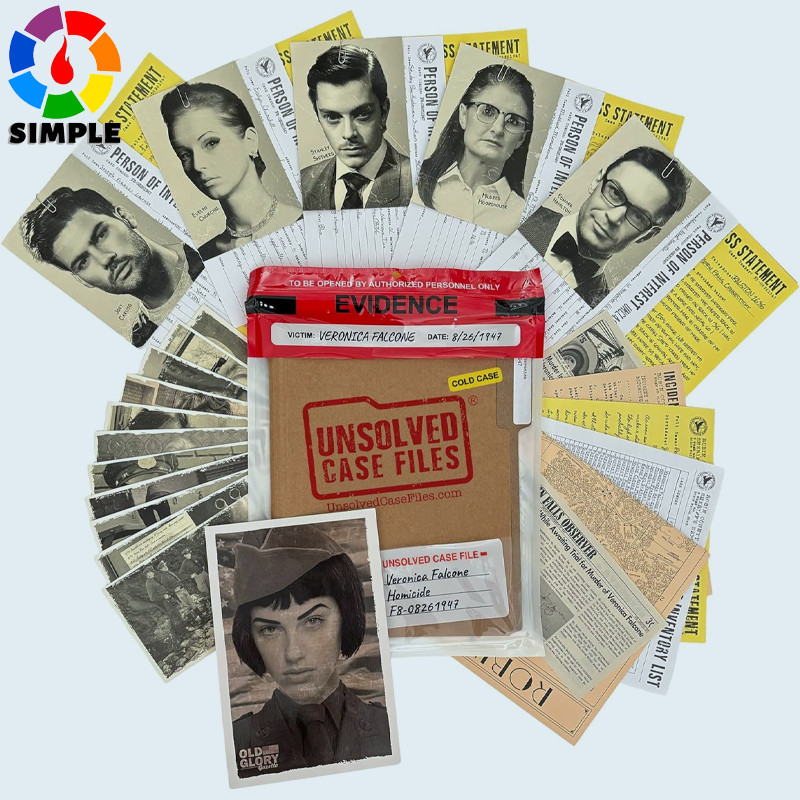 UNSOLVED CASE FILES | Falcone, Veronica - Cold Case Murder Mystery Game ...