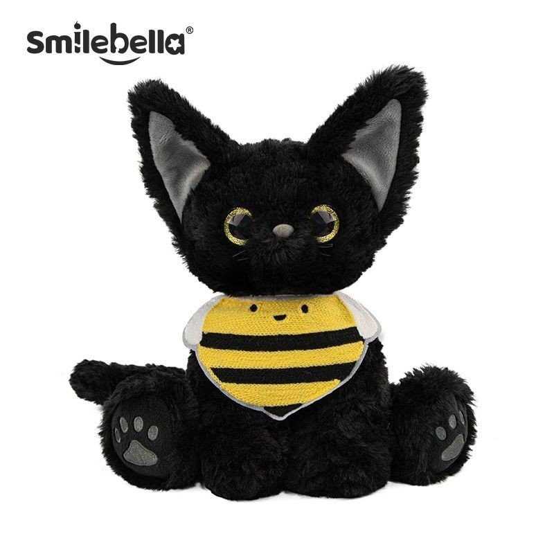 UK SmileBella Black German Cat Ragdoll Hadiah Hari Lahir Boneka Plush ...