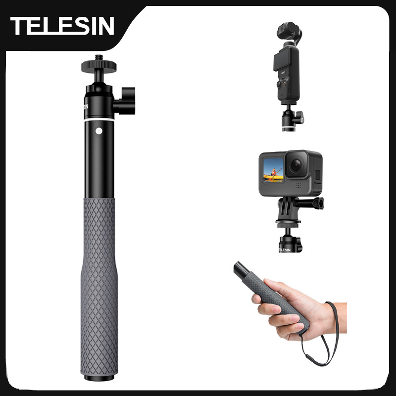 TELESIN Waterproof Divng Selfie Stick Floaty Monopod 360° Rotation Ball ...