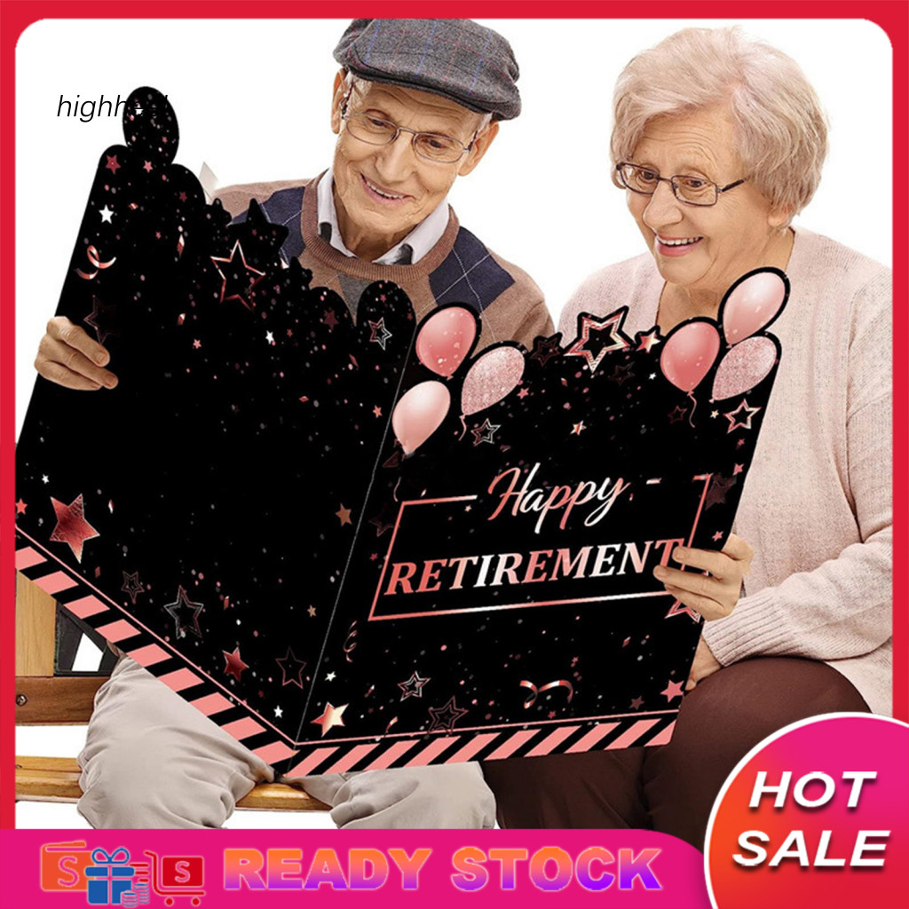 [Ready Stock] Retirement Message Commemorative Card Retirement Party ...