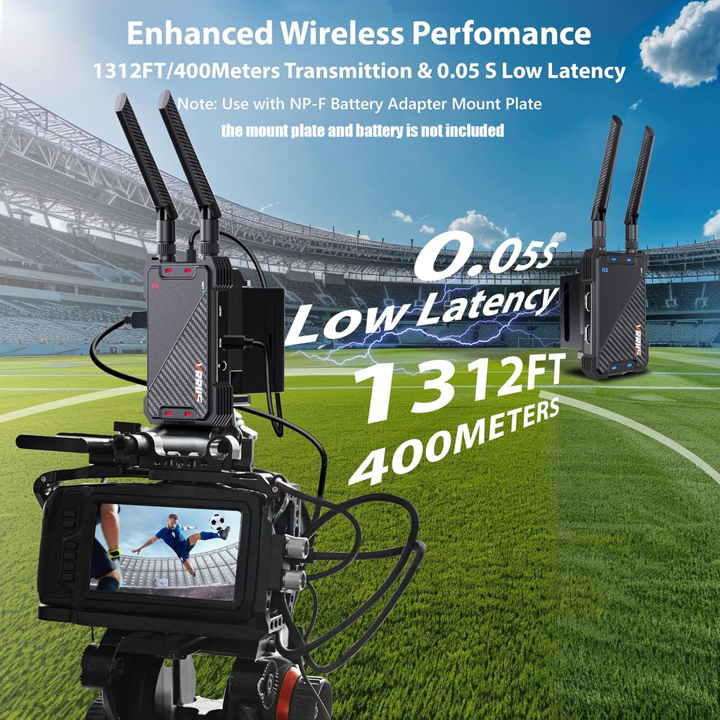 400M Wireless Transmission Video Transmitter and Receiver HDMI Extender ...