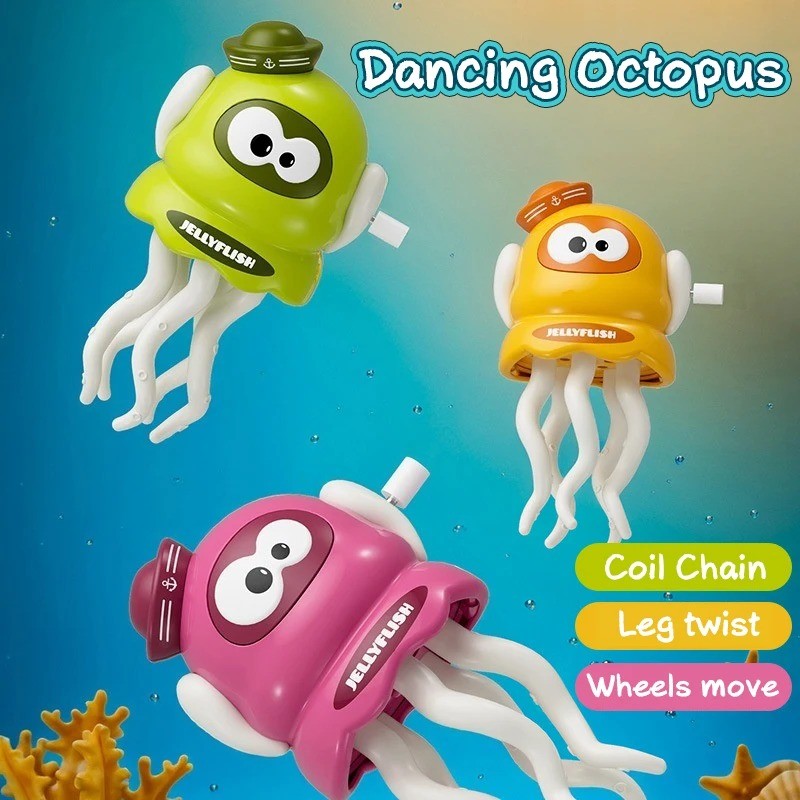 Magical Dancing Octopus Music Toys for Kids Funny Decompression Toy ...