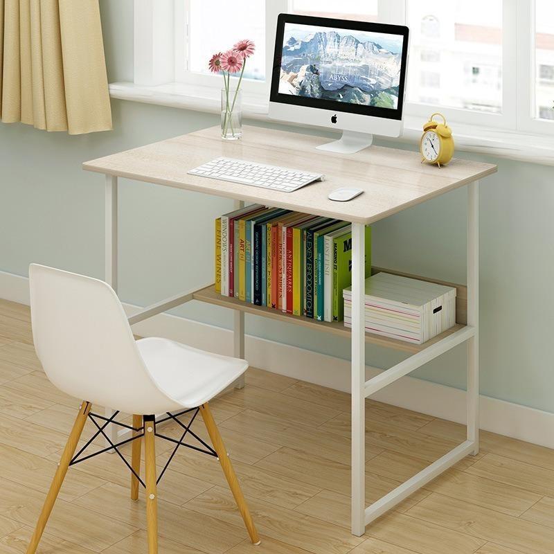 𝗥𝗔𝗖𝗞 𝗠𝗔𝗦𝗧𝗘𝗥【JYJU】Meja Kecil Compact Writing Table Small Desktop Double ...