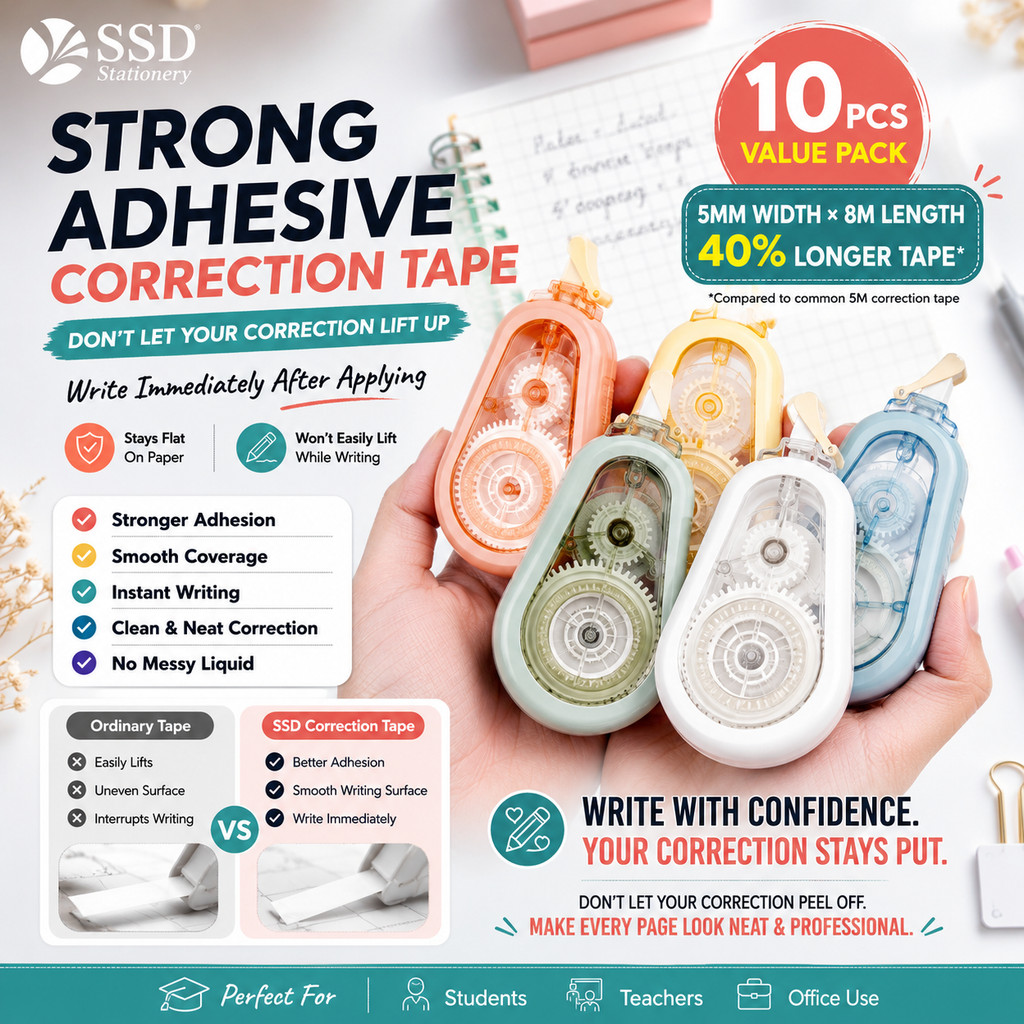 Buy correction tape Online With Best Price, Aug 2026 | Shopee Malaysia