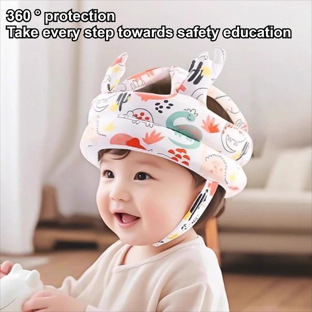 Protective Infant Adjustable Headguard Soft Safety Baby No Bumps ...