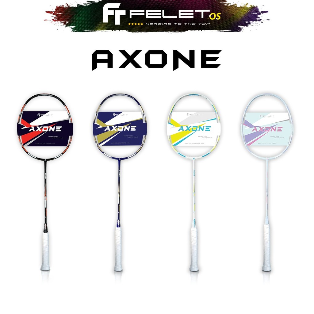 FELET AXONE【4U-82gram】【Racket Moderate】【Badminton Racket】100% Original ...