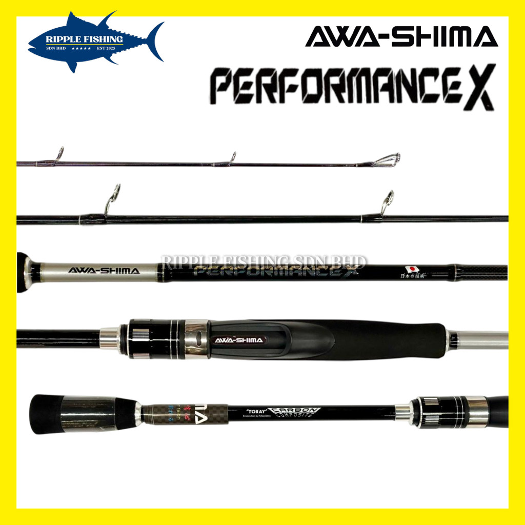 AWASHIMA PERFORMANCE X SPINNING ROD | Shopee Malaysia