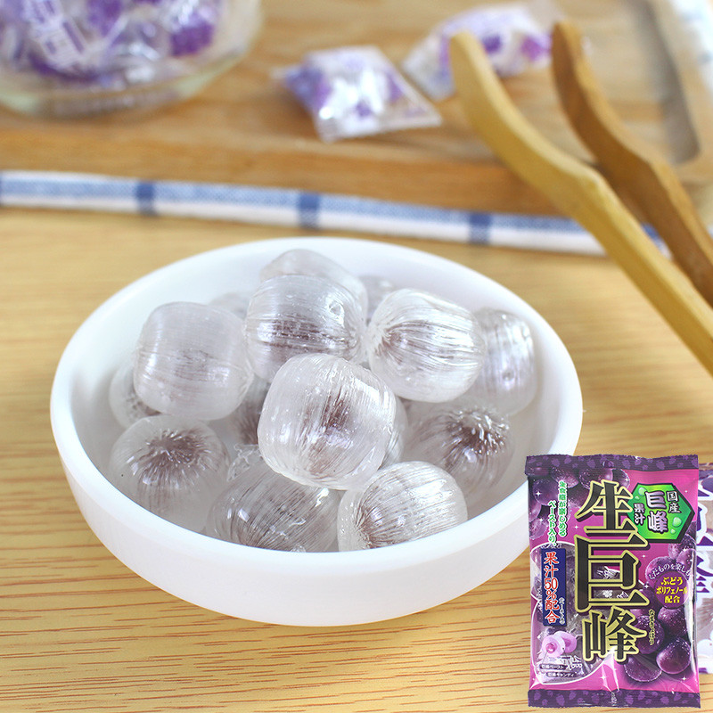 Japan Imported Candy ribon ribon ribon Sang Kyoho Grape Flavor Filled ...