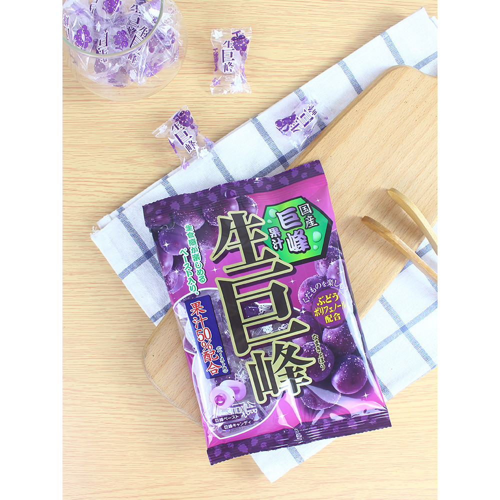 Japan Imported Candy ribon ribon ribon Sang Kyoho Grape Flavor Filled ...