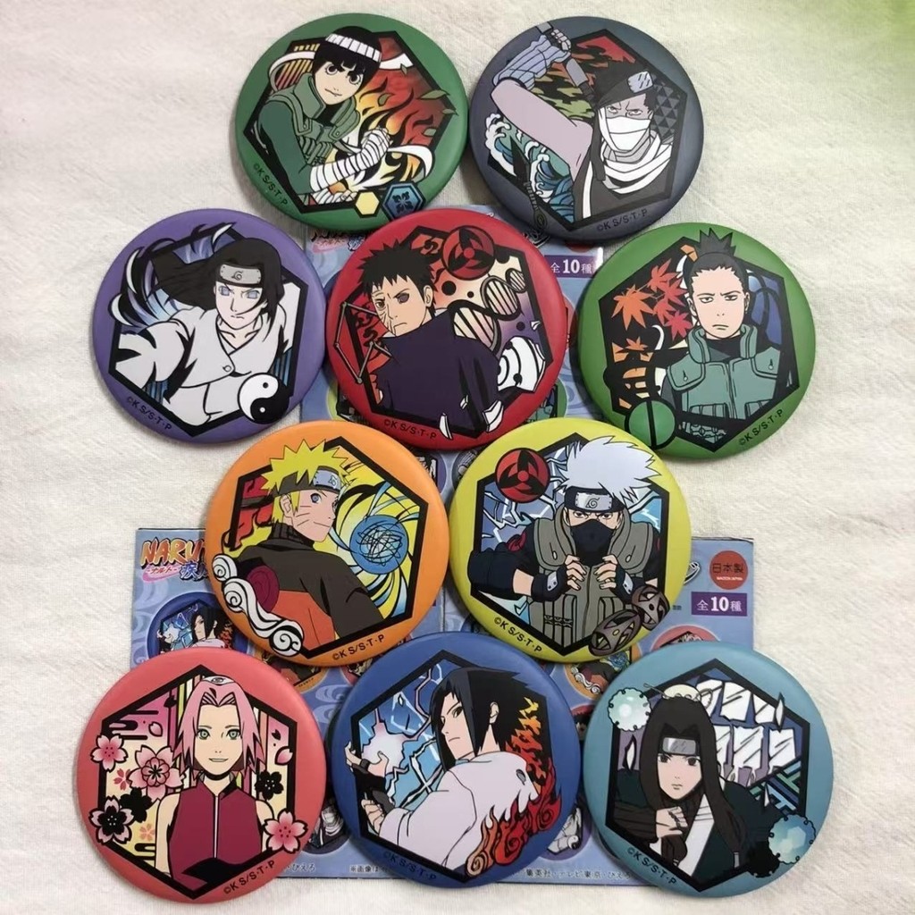 Hitani Naruto Bar Badge Naruto Uzumaki Merchandise Haruno Sakura Series ...