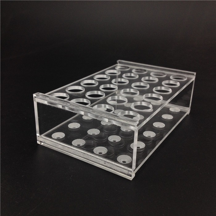 5ml 24 Holes Plexiglass Centrifuge Tube Rack 5ml 24 Holes Acrylic Test ...