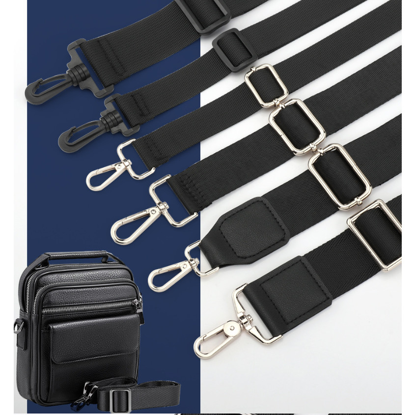 Premium Men's Nylon Adjustable Wide Shoulder Strap - Perfect for ...