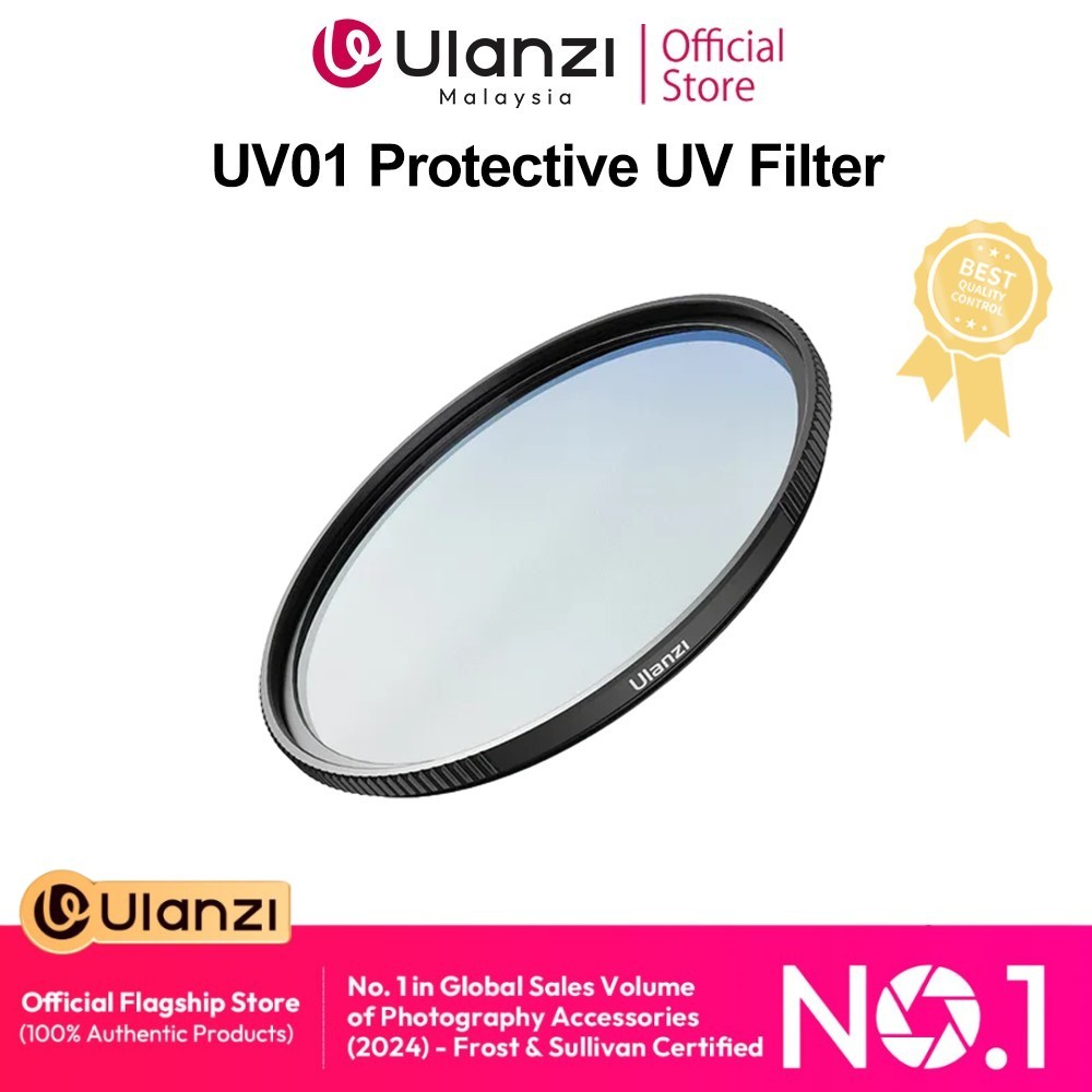 Ulanzi UV01 Protective UV Filter with 5.5mm Ultra-Slim Rim ...