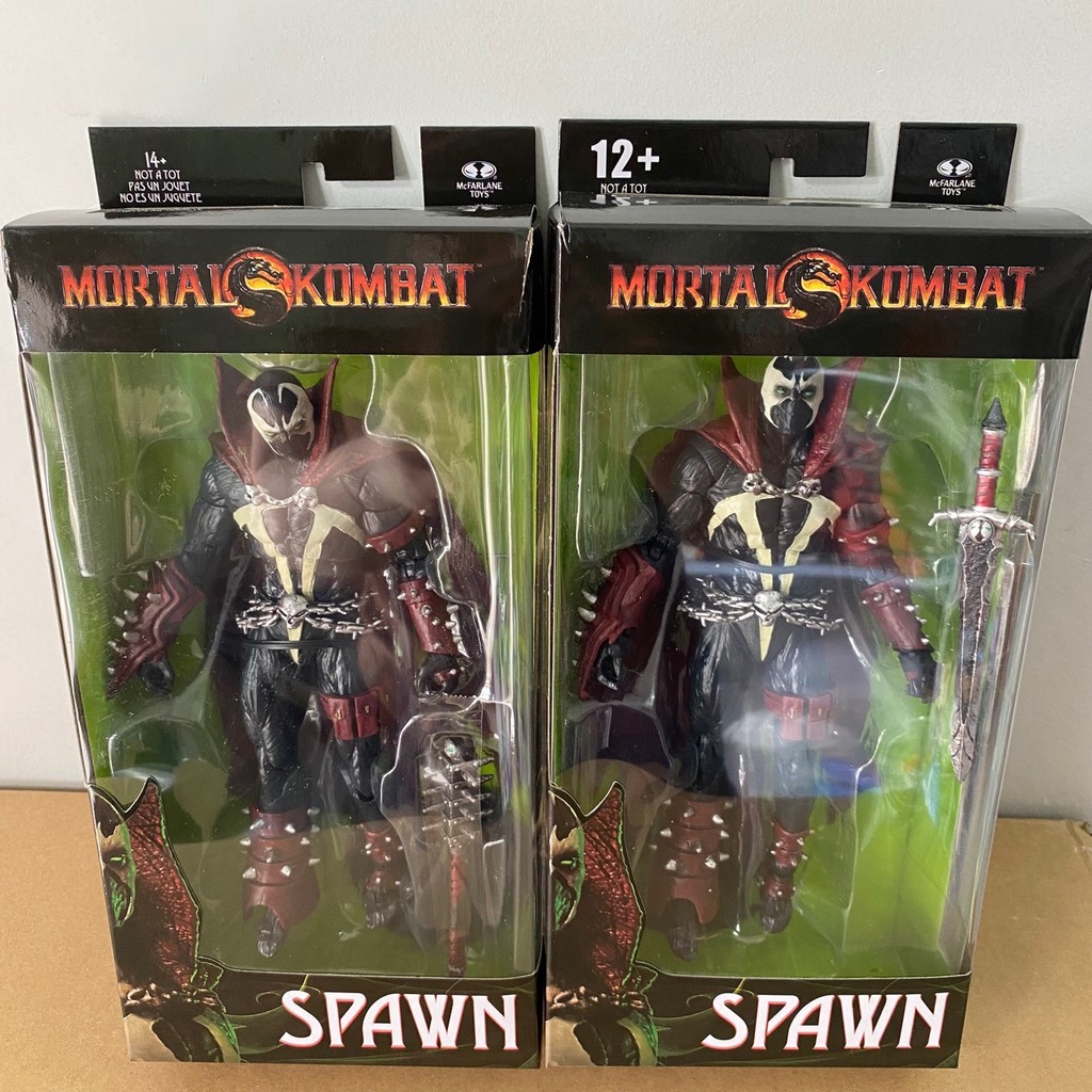 McFarlane Mortal Kombat Spawn 7Inch Articulated Action Figure Model