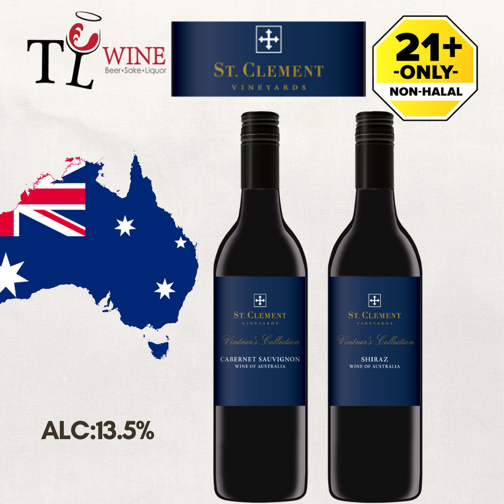 St.Clement Vintner's Collection 750ml Red Wine ALC: 13.5% Duty paid 100 ...