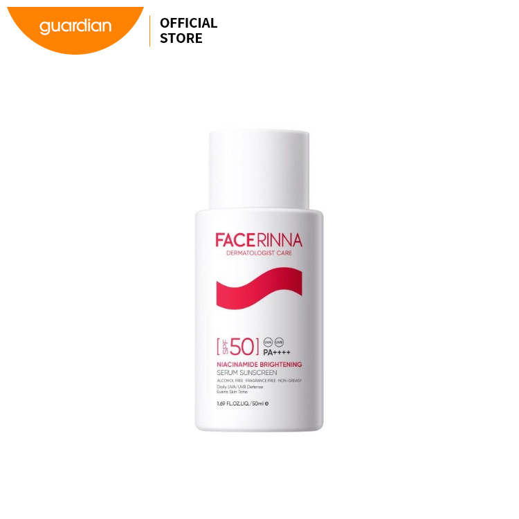 Facerinna Niacinamide Brightening Serum Sunscreen Spf50 Pa++++ 50Ml ...