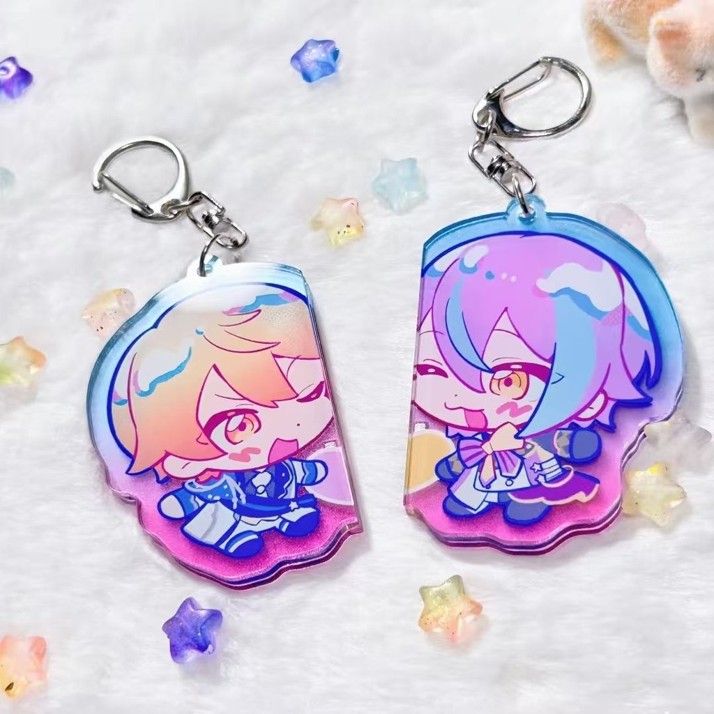 Kamishiro Rui Anime Keychain Tenma Tsukasa Peripherals Diy Creative ...