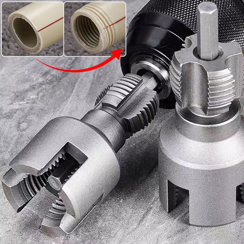 Pipe Thread Cutting Tool 1/2'' Integrated Internal External Pipe ...