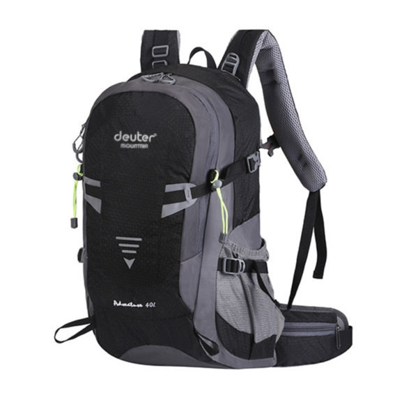 DEUTER 40L Large Capacity Hiking Bag Back Metal Support Waterproof ...