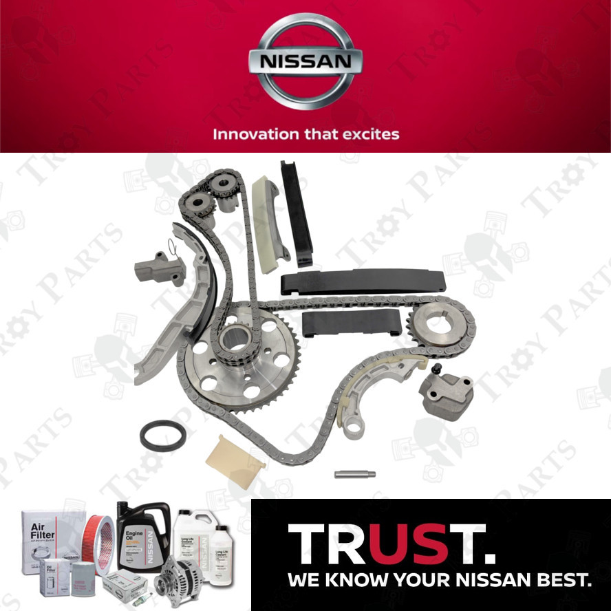 (17pc) Nissan Timing Chain Kit Set Navara D23 D23T NP300 NV350 Urvan ...