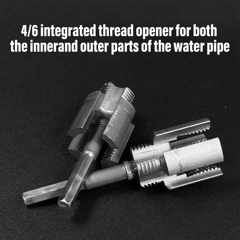 Water Pipe Thread Cutting Tool,Electric Drill Compatible PVC Pipe ...