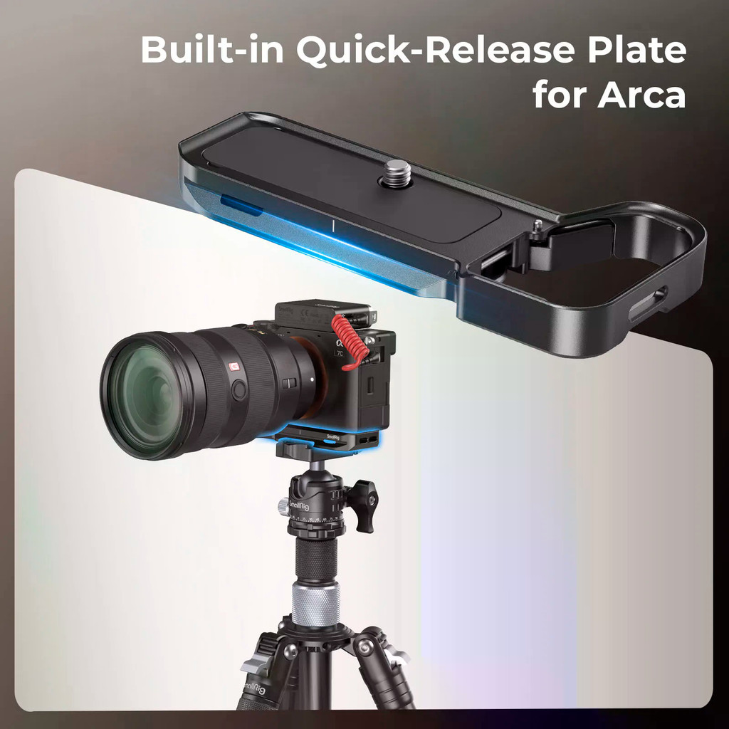 SmallRig A7C II/A7CR Mount Plate with AirTag Slot for Sony Alpha 7C II ...