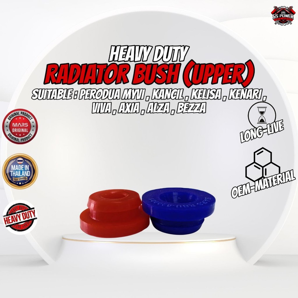 MARS RADIATOR BUSH (UPPER) - PERODUA MYVI / KANCIL / KELISA / KENARI ...